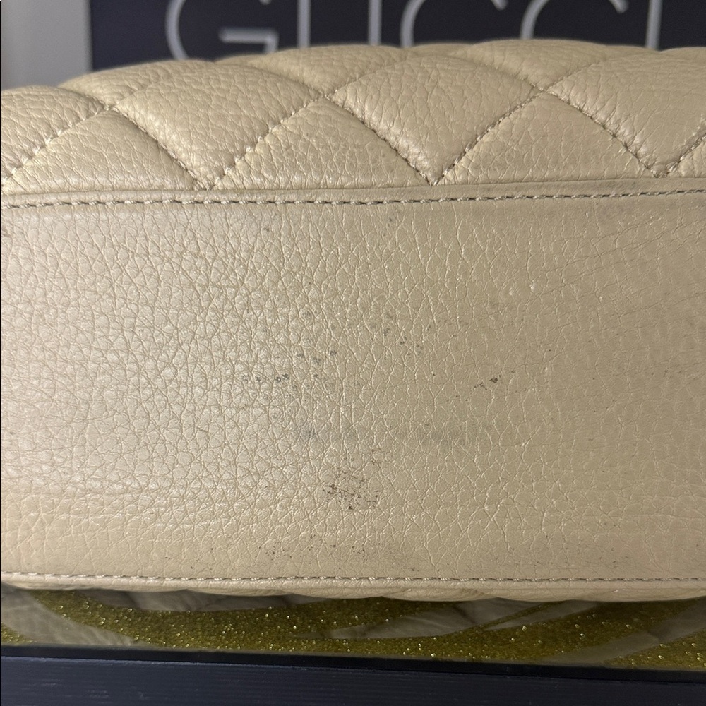 Kate Spade Quilted Beige and Pink Shoulder Bag - Picture 10 of 12